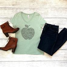Load image into Gallery viewer, Teacher V-Neck Tee