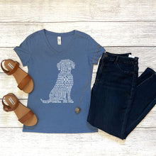 Load image into Gallery viewer, Dog V-Neck Tee
