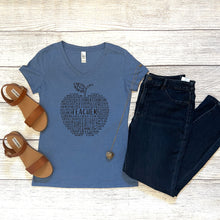 Load image into Gallery viewer, Teacher V-Neck Tee