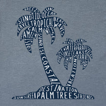 Load image into Gallery viewer, Palm Trees V-Neck Tee