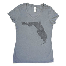 Load image into Gallery viewer, Florida V-Neck Tee