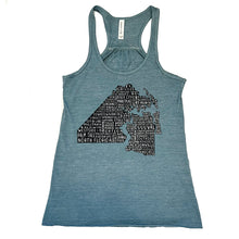 Load image into Gallery viewer, Jacksonville Local Flowy Racerback Tank Top