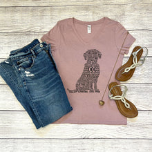 Load image into Gallery viewer, Dog V-Neck Tee