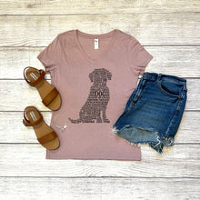 Load image into Gallery viewer, Dog V-Neck Tee

