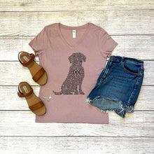 Load image into Gallery viewer, Dog V-Neck Tee