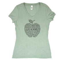 Load image into Gallery viewer, Teacher V-Neck Tee