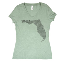 Load image into Gallery viewer, Florida V-Neck Tee