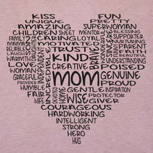 Load image into Gallery viewer, Mom Heart V-Neck Tee