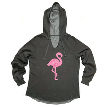 Load image into Gallery viewer, Flamingo Fleece Hoodie
