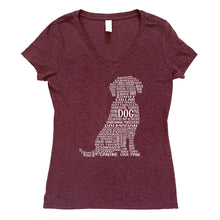 Load image into Gallery viewer, Dog V-Neck Tee
