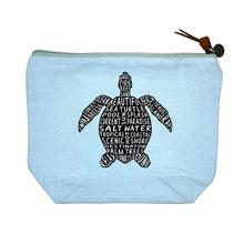 Load image into Gallery viewer, Sea Turtle Zipper Pouch
