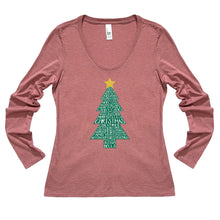 Load image into Gallery viewer, Christmas Tree Long Sleeve Tee
