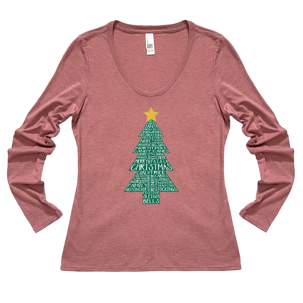 Christmas Tree Long Sleeve Tee