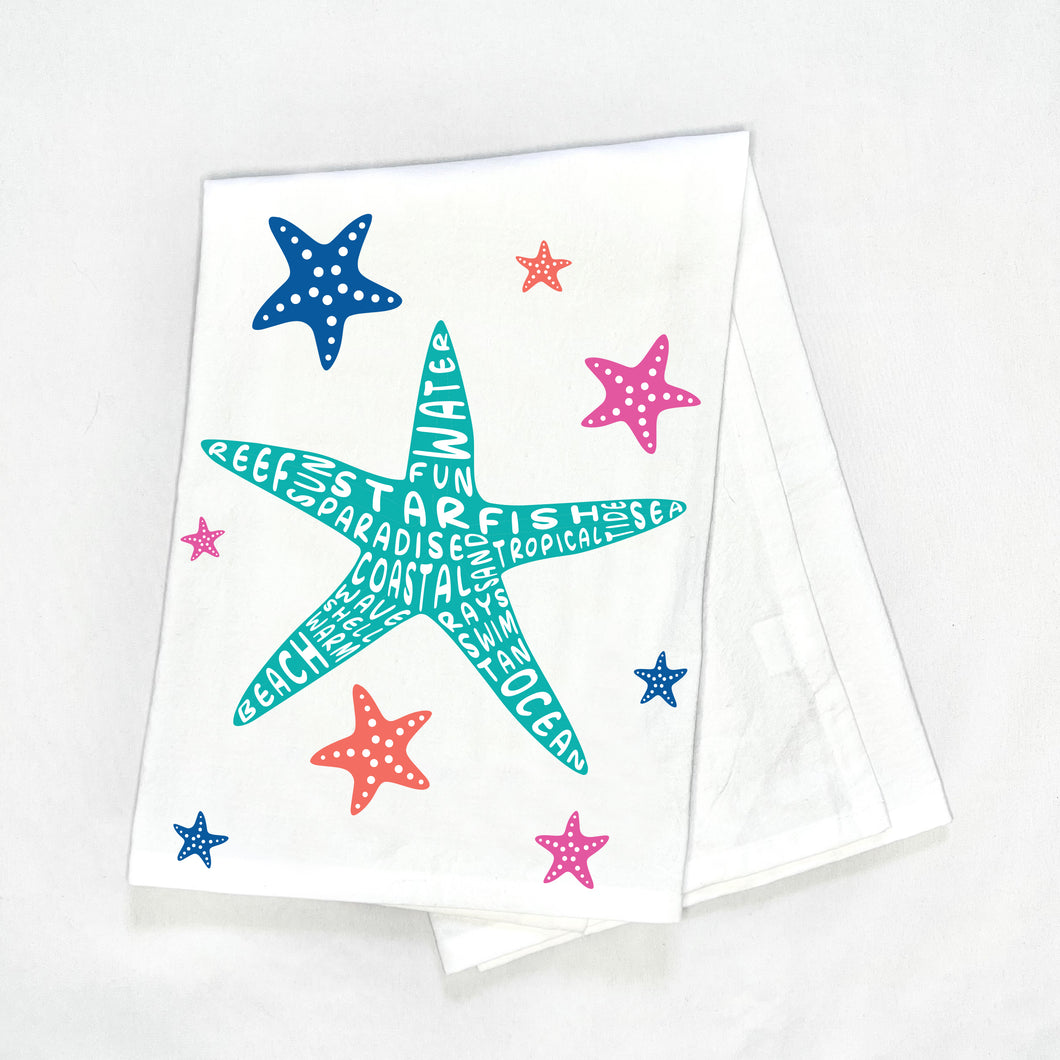 Starfish Tea Towel