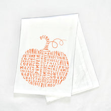 Load image into Gallery viewer, Pumpkin Tea Towel

