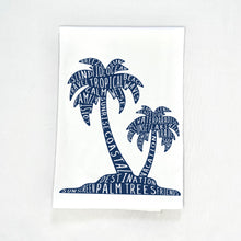 Load image into Gallery viewer, Palm Trees Tea Towel
