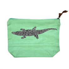 Load image into Gallery viewer, Alligator Zipper Pouch
