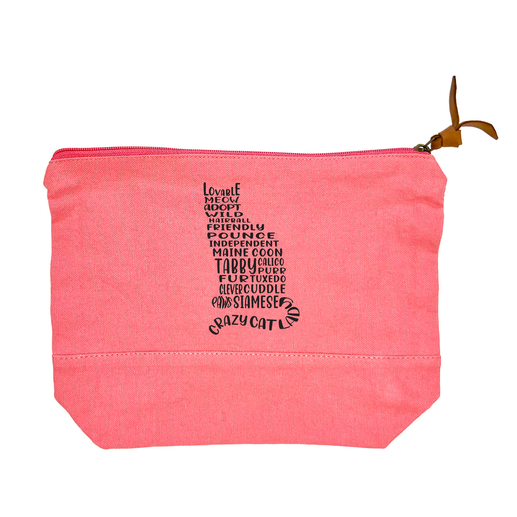 Cat Zipper Pouch