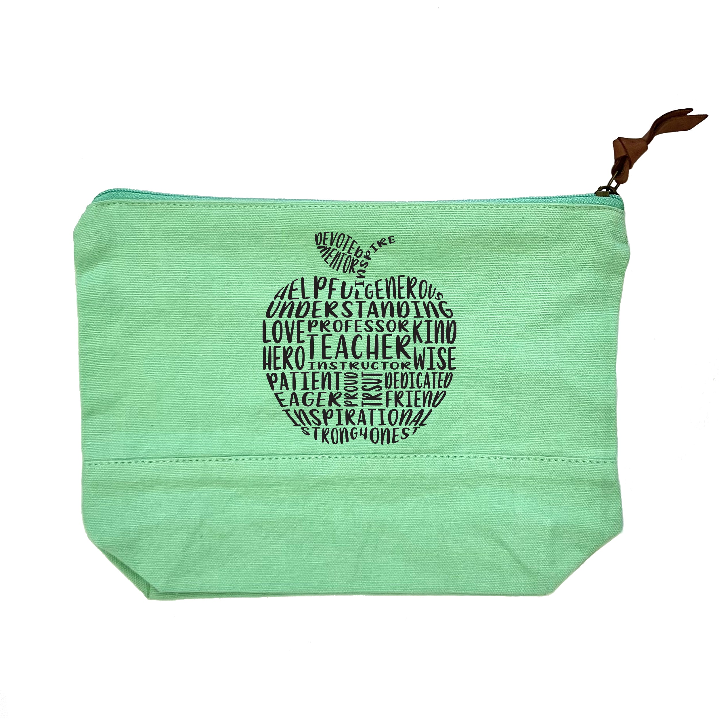 Teacher Zipper Pouch – Abbie Leigh Designs