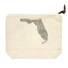 Load image into Gallery viewer, Florida Zipper Pouch
