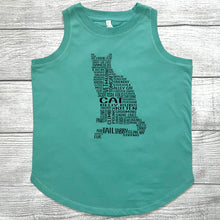 Load image into Gallery viewer, Cat Relaxed Tank Top
