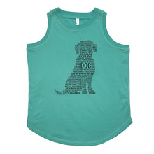 Load image into Gallery viewer, Dog Relaxed Tank Top
