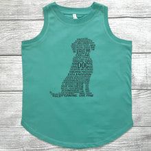 Load image into Gallery viewer, Dog Relaxed Tank Top
