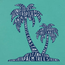 Load image into Gallery viewer, Palm Trees Relaxed Tank Top
