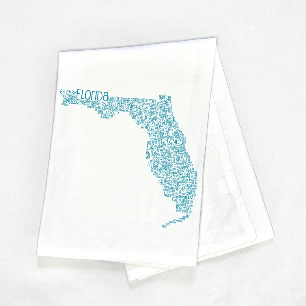 Florida Tea Towel