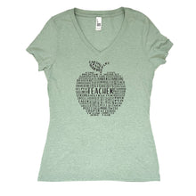 Load image into Gallery viewer, Teacher V-Neck Tee
